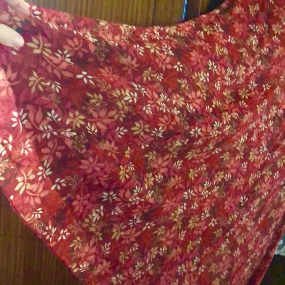 Nine West Silk dress Sz 6 - Picture 4 of 13